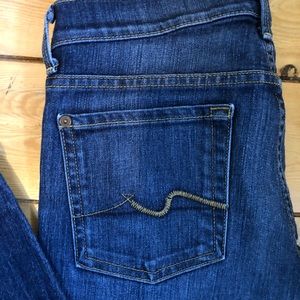 7 For All Man Kind Straight Leg Jeans